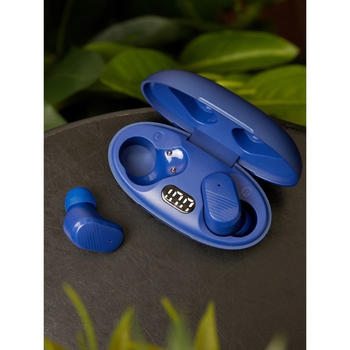 Наушники Accesstyle Citrus TWS, беспроводные, вакуумные, BT 5.3, 250мАч, сенсор, IP4, синие - фото 51379536 Наушники Accesstyle Citrus TWS, беспроводные, вакуумные, BT 5.3, 250мАч, сенсор, IP4, синие - фото 51379536