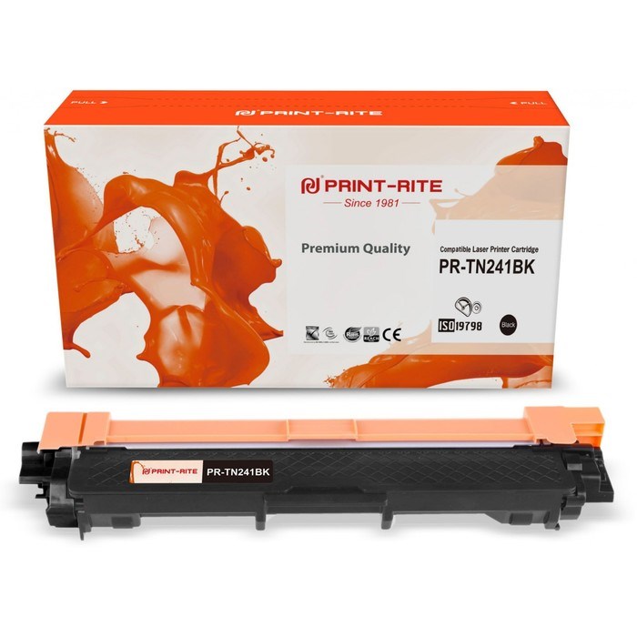Картридж лазерный Print-Rite TFB683BPU1J TN-241Bk для Brother HL-3170CDW (2500k), чёрный - фото 51379594 Картридж лазерный Print-Rite TFB683BPU1J TN-241Bk для Brother HL-3170CDW (2500k), чёрный - фото 51379594