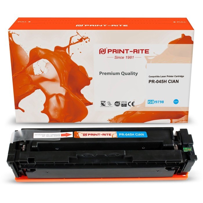 Картридж лазерный Print-Rite TFC448CPU1J Cian для Canon LBP 611Cn/613Cdw (2200k), голубой - фото 51379665 Картридж лазерный Print-Rite TFC448CPU1J Cian для Canon LBP 611Cn/613Cdw (2200k), голубой - фото 51379665