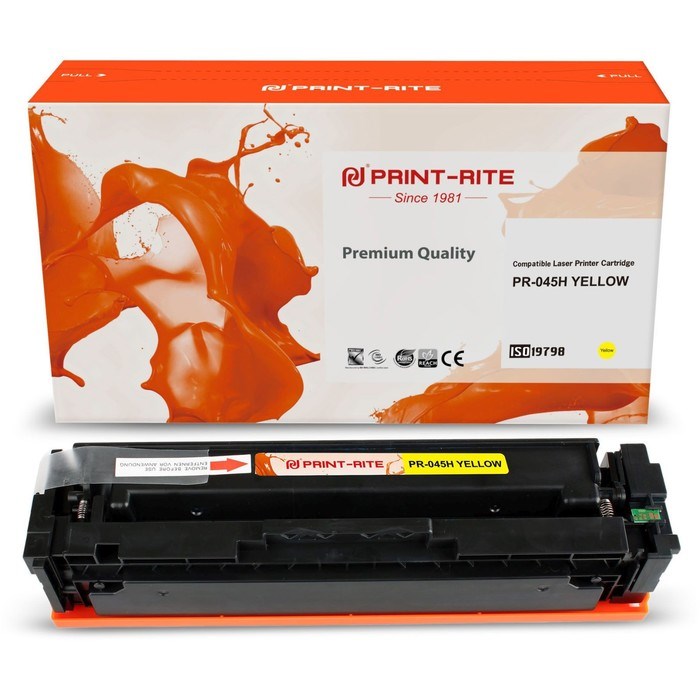 Картридж лазерный Print-Rite TFC450YPU1J для Canon LBP 611Cn/613Cdw/631Cn (2200k), жёлтый - фото 51379674 Картридж лазерный Print-Rite TFC450YPU1J для Canon LBP 611Cn/613Cdw/631Cn (2200k), жёлтый - фото 51379674