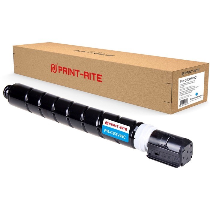 Картридж лазерный Print-Rite TFC875CPRJ PR-CEXV49C CIAN C-EXV49C Cian (19000k), голубой - фото 51379706 Картридж лазерный Print-Rite TFC875CPRJ PR-CEXV49C CIAN C-EXV49C Cian (19000k), голубой - фото 51379706