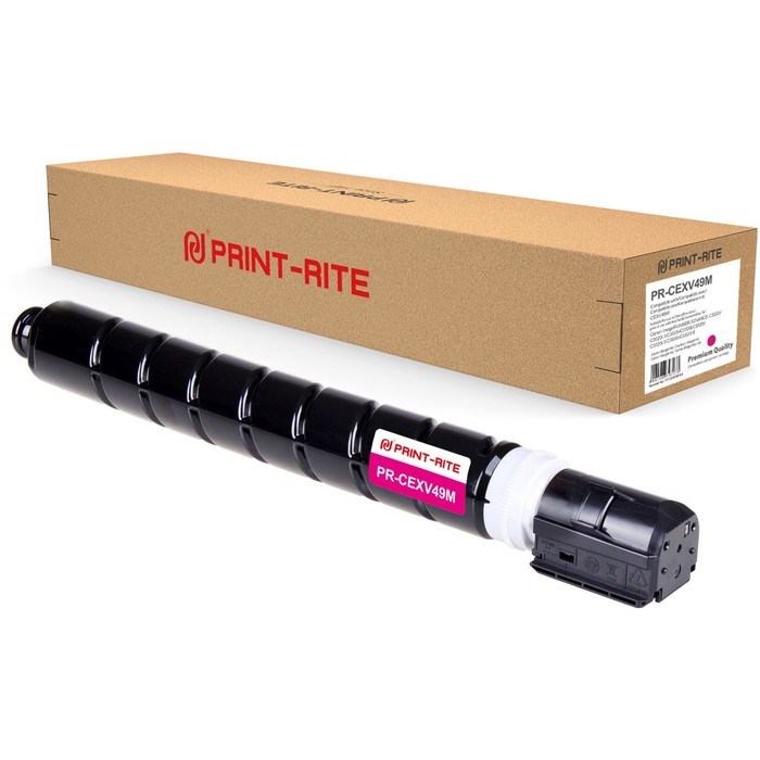 Картридж лазерный Print-Rite TFC876MPRJ PR-CEXV49M MAGENTA Magenta (19000k), пурпурный - фото 51379710 Картридж лазерный Print-Rite TFC876MPRJ PR-CEXV49M MAGENTA Magenta (19000k), пурпурный - фото 51379710