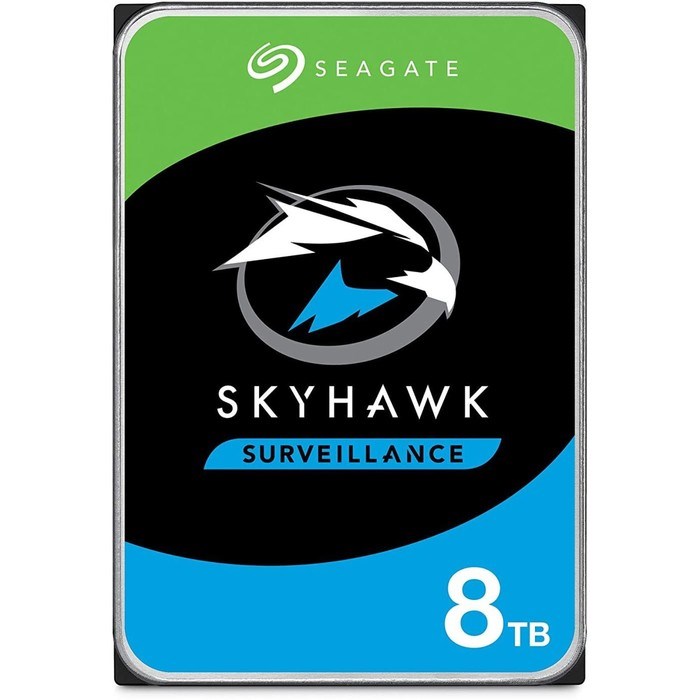 Жёсткий диск Seagate ST8000VX004 Surveillance Skyhawk, 8 Тб, SATA-III, 3.5" - фото 51379785 Жёсткий диск Seagate ST8000VX004 Surveillance Skyhawk, 8 Тб, SATA-III, 3.5" - фото 51379785