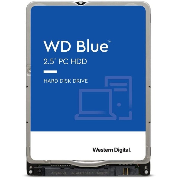 Жёсткий диск WD WD20SPZX Notebook Blue, 2 Тб, SATA-III, 2.5" - фото 51379788 Жёсткий диск WD WD20SPZX Notebook Blue, 2 Тб, SATA-III, 2.5" - фото 51379788