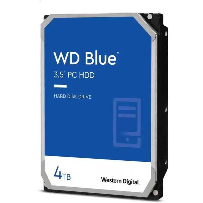 Жёсткий диск WD WD40EZAZ Desktop Blue, 4 Тб, SATA-III, 3.5" - фото 51379791 Жёсткий диск WD WD40EZAZ Desktop Blue, 4 Тб, SATA-III, 3.5" - фото 51379791