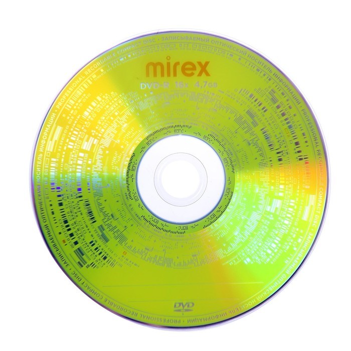 Диск DVD-R Mirex Brand, 16x, 4.7 Гб, конверт, 1 шт - фото 51379803 Диск DVD-R Mirex Brand, 16x, 4.7 Гб, конверт, 1 шт - фото 51379803
