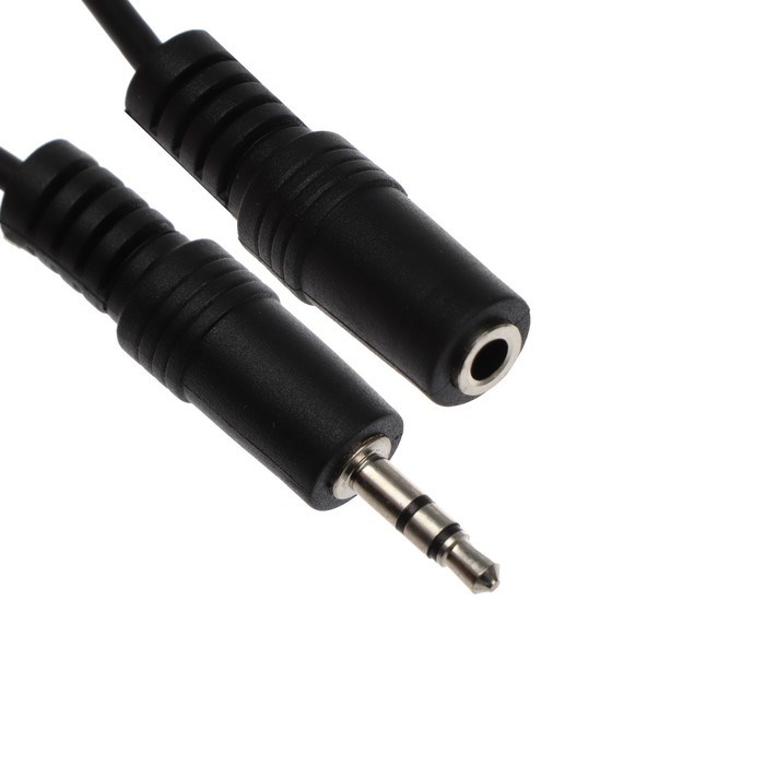 Кабель-удлинитель аудио Belsis BL1034, Jack 3.5 мм(m)-Jack 3.5 мм(f), 5 м, черный - фото 51379830 Кабель-удлинитель аудио Belsis BL1034, Jack 3.5 мм(m)-Jack 3.5 мм(f), 5 м, черный - фото 51379830