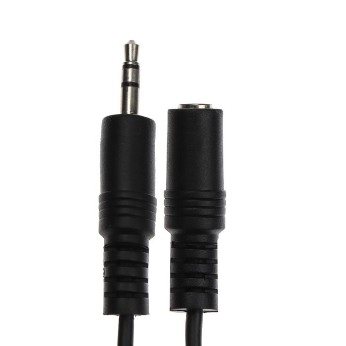 Кабель-удлинитель аудио Belsis BL1034, Jack 3.5 мм(m)-Jack 3.5 мм(f), 5 м, черный - фото 51379831 Кабель-удлинитель аудио Belsis BL1034, Jack 3.5 мм(m)-Jack 3.5 мм(f), 5 м, черный - фото 51379831