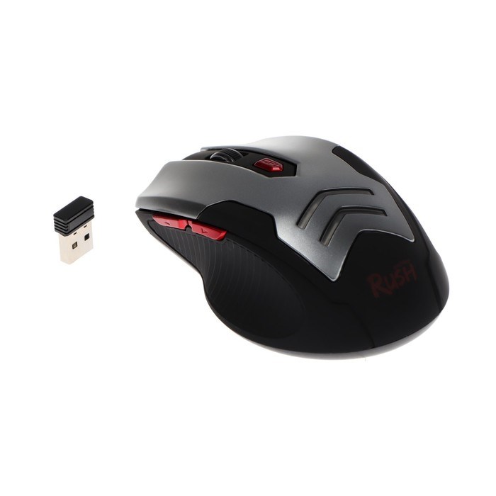 Мышь Smartbuy RUSH Ironclad, беспроводная, оптическая, 1600 dpi, 2xAAA (не в компл), черная - фото 51379869 Мышь Smartbuy RUSH Ironclad, беспроводная, оптическая, 1600 dpi, 2xAAA (не в компл), черная - фото 51379869
