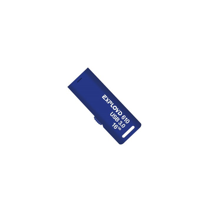 Флешка Exployd 610, 16 Гб, USB3.0, чт до 70 Мб/с, зап до 20 Мб/с, синяя - фото 51379959 Флешка Exployd 610, 16 Гб, USB3.0, чт до 70 Мб/с, зап до 20 Мб/с, синяя - фото 51379959