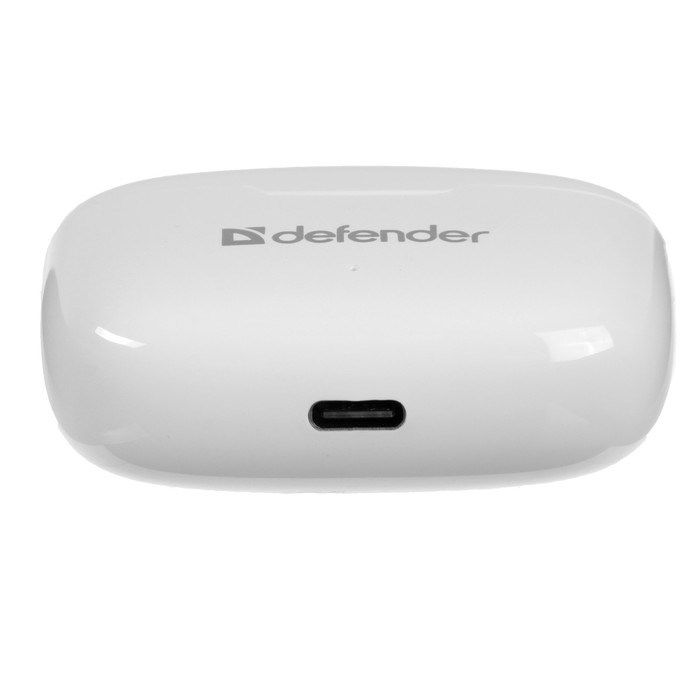 Наушники Defender Twins 903, TWS, вакуумные, микрофон, сенсор, 250 мАч, белые - фото 51380291 Наушники Defender Twins 903, TWS, вакуумные, микрофон, сенсор, 250 мАч, белые - фото 51380291