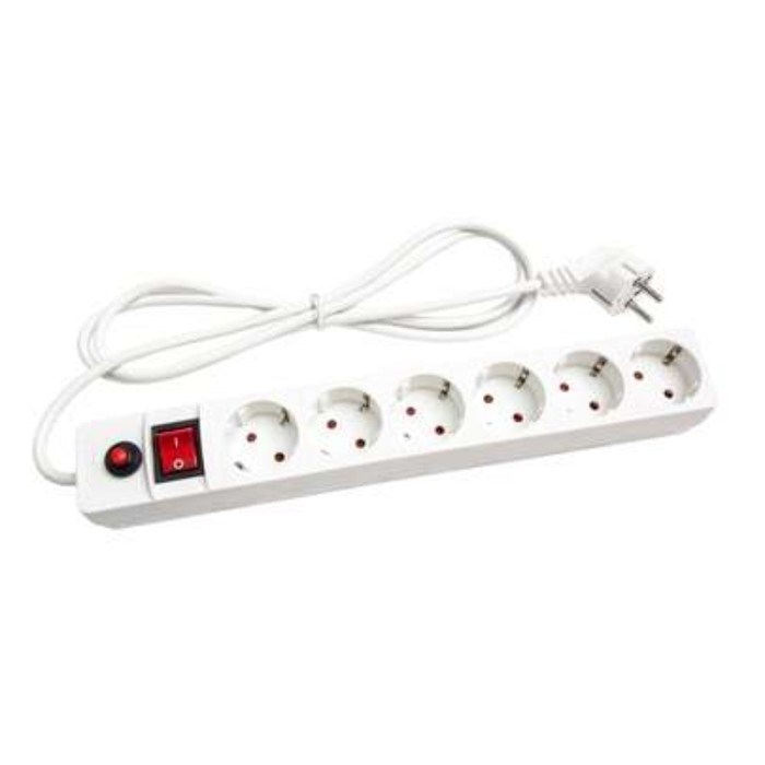 Удлинитель с сетевым фильтром UNIVersal 967U-3007, 6х7м, 10А, IP20 - фото 51380416 Удлинитель с сетевым фильтром UNIVersal 967U-3007, 6х7м, 10А, IP20 - фото 51380416