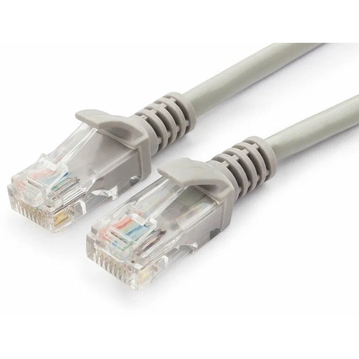 Патч-корд Гарнизон PC-UTP-5e-1, UTP 5е кат., RJ-45(m)-RJ-45(m), 1 м, серый - фото 51380634 Патч-корд Гарнизон PC-UTP-5e-1, UTP 5е кат., RJ-45(m)-RJ-45(m), 1 м, серый - фото 51380634