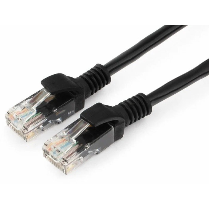 Патч-корд Гарнизон PC-UTP-5e-1-BK, UTP 5е кат., RJ-45(m)-RJ-45(m), 1 м, черный - фото 51380636 Патч-корд Гарнизон PC-UTP-5e-1-BK, UTP 5е кат., RJ-45(m)-RJ-45(m), 1 м, черный - фото 51380636