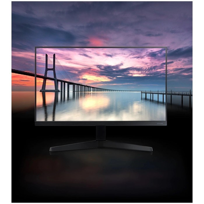 Монитор Samsung LF27T350F, 27", IPS, 1920x1080, 75Гц, 5мс, D-Sub, HDMI, чёрный - фото 51380674 Монитор Samsung LF27T350F, 27", IPS, 1920x1080, 75Гц, 5мс, D-Sub, HDMI, чёрный - фото 51380674