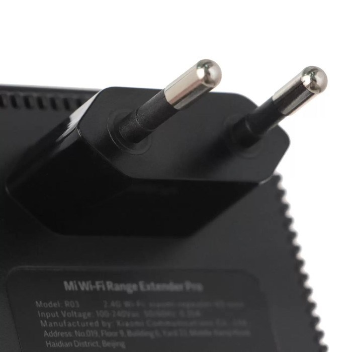 Усилитель сигнала Mi Wi-Fi Range Extender Pro R03, 300 Мб/с, чёрный - фото 51380749 Усилитель сигнала Mi Wi-Fi Range Extender Pro R03, 300 Мб/с, чёрный - фото 51380749