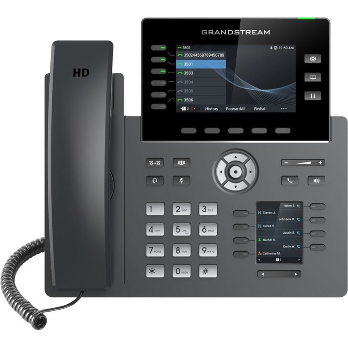 Телефон IP Grandstream GRP-2616, чёрный - фото 51380832 Телефон IP Grandstream GRP-2616, чёрный - фото 51380832