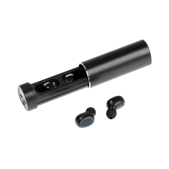 Наушники беспроводные VBT 1.16, TWS, вакуумные, Bluetooth 5.0, 40/250 мАч, с фонариком, чёрные - фото 51380866 Наушники беспроводные VBT 1.16, TWS, вакуумные, Bluetooth 5.0, 40/250 мАч, с фонариком, чёрные - фото 51380866