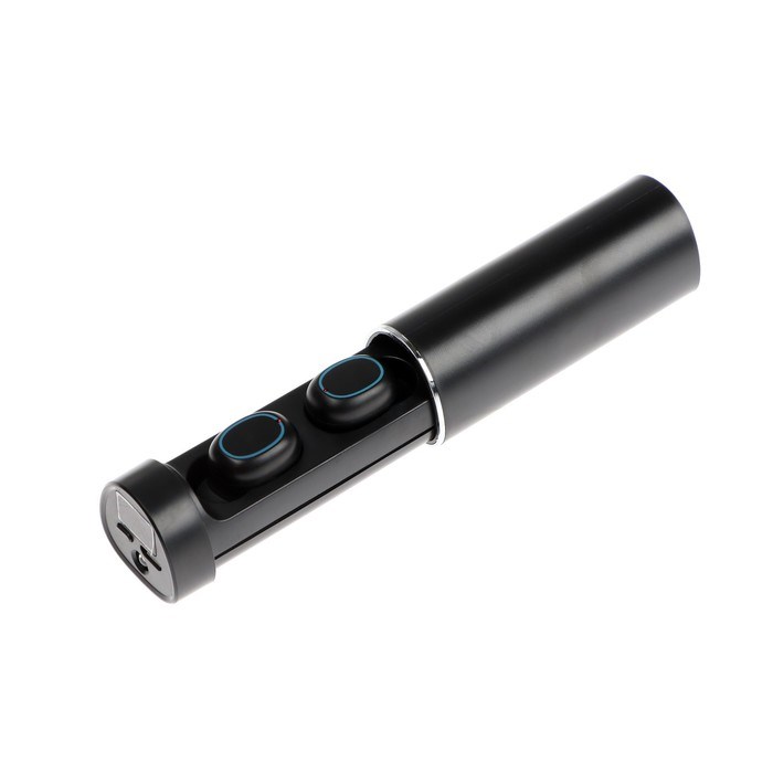 Наушники беспроводные VBT 1.16, TWS, вакуумные, Bluetooth 5.0, 40/250 мАч, с фонариком, чёрные - фото 51380874 Наушники беспроводные VBT 1.16, TWS, вакуумные, Bluetooth 5.0, 40/250 мАч, с фонариком, чёрные - фото 51380874