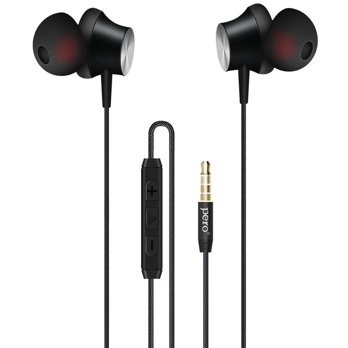 Наушники PERO EP01, вакуумные, микрофон, 118 дБ, 3.5 mm, 1.2 м, магнитное крепление, черные - фото 51380975 Наушники PERO EP01, вакуумные, микрофон, 118 дБ, 3.5 mm, 1.2 м, магнитное крепление, черные - фото 51380975