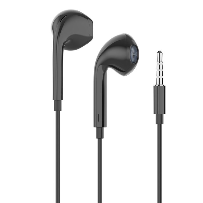 Наушники PERO EP02, вкладыши, микрофон, 110 дБ, 32 Ом, 3.5 mm, 1.2 м, черные - фото 51380992 Наушники PERO EP02, вкладыши, микрофон, 110 дБ, 32 Ом, 3.5 mm, 1.2 м, черные - фото 51380992