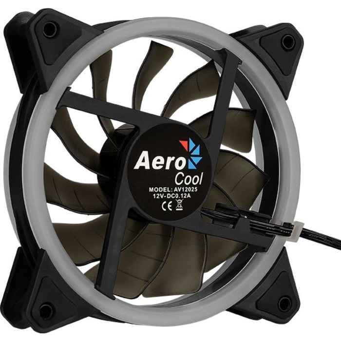 Вентилятор Aerocool Rev RGB, 120x120 мм, 3-pin, 15dB, 153 гр, LED, Ret - фото 51381014 Вентилятор Aerocool Rev RGB, 120x120 мм, 3-pin, 15dB, 153 гр, LED, Ret - фото 51381014