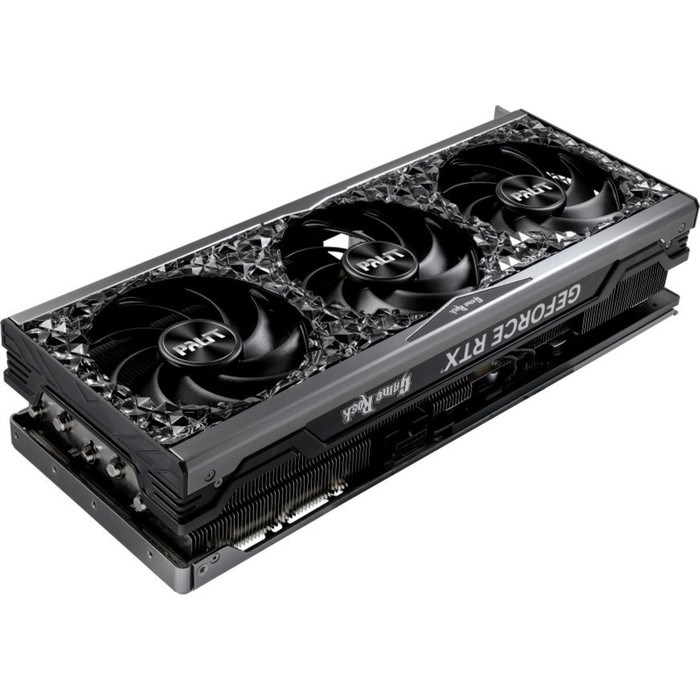 Видеокарта Palit PA-RTX4080 GAMEROCK OC, GeForce RTX 4080 16 Гб, GDDR6X, HDMI, DP - фото 51381026 Видеокарта Palit PA-RTX4080 GAMEROCK OC, GeForce RTX 4080 16 Гб, GDDR6X, HDMI, DP - фото 51381026