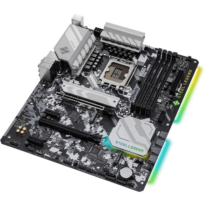 Материнская плата Asrock B660 STEEL LEGEND, LGA1700, B660, 4хDDR4, HDMI, DP, ATX - фото 51381100 Материнская плата Asrock B660 STEEL LEGEND, LGA1700, B660, 4хDDR4, HDMI, DP, ATX - фото 51381100