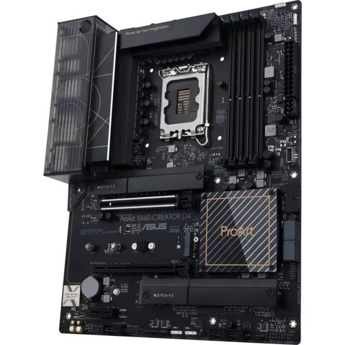 Материнская плата Asus PROART B660-CREATOR D4, LGA1700, B660, 4хDDR4, HDMI, DP, ATX - фото 51381109 Материнская плата Asus PROART B660-CREATOR D4, LGA1700, B660, 4хDDR4, HDMI, DP, ATX - фото 51381109