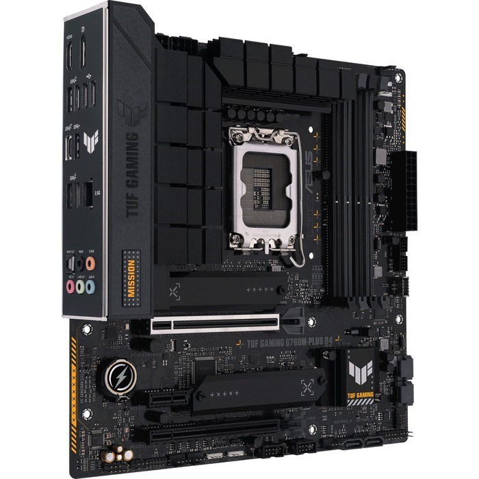 Материнская плата Asus TUF GAMING B760M-PLUS D4, LGA1700, B760, 4хDDR4, HDMI, DP, mATX - фото 51381116 Материнская плата Asus TUF GAMING B760M-PLUS D4, LGA1700, B760, 4хDDR4, HDMI, DP, mATX - фото 51381116