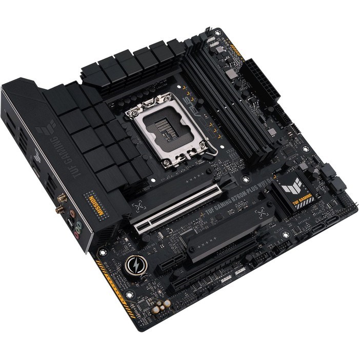 Материнская плата Asus TUF GAMING B760M-PLUS WIFI D4, LGA1700, B760, 4хDDR4, HDMI, DP, mATX 967311 - фото 51381131 Материнская плата Asus TUF GAMING B760M-PLUS WIFI D4, LGA1700, B760, 4хDDR4, HDMI, DP, mATX 967311 - фото 51381131