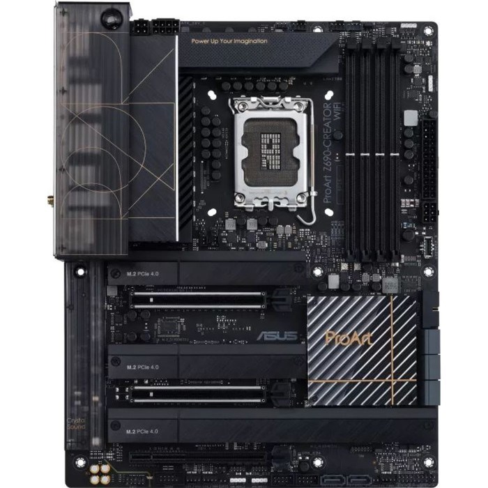 Материнская плата Asus PROART Z690-CREATOR WIFI, LGA1700, Z690, 4хDDR5, HDMI, DP, ATX - фото 51381149 Материнская плата Asus PROART Z690-CREATOR WIFI, LGA1700, Z690, 4хDDR5, HDMI, DP, ATX - фото 51381149