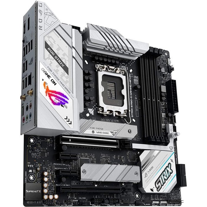 Материнская плата Asus ROG STRIX B760-G GAMING WIFI D4, LGA1700, Z790,4хDDR4, HDMI, DP, mATX - фото 51381195 Материнская плата Asus ROG STRIX B760-G GAMING WIFI D4, LGA1700, Z790,4хDDR4, HDMI, DP, mATX - фото 51381195