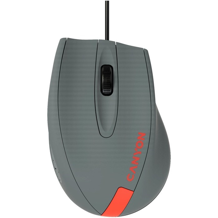 Мышь CANYON M-11, проводная, оптическая, 1000 dpi, USB, 1.5 м, серая - фото 51381452 Мышь CANYON M-11, проводная, оптическая, 1000 dpi, USB, 1.5 м, серая - фото 51381452