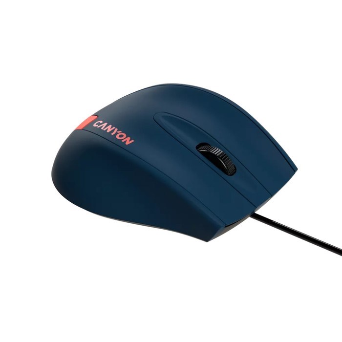 Мышь CANYON M-11, проводная, оптическая, 1000 dpi, USB, 1.5 м, синяя - фото 51381458 Мышь CANYON M-11, проводная, оптическая, 1000 dpi, USB, 1.5 м, синяя - фото 51381458