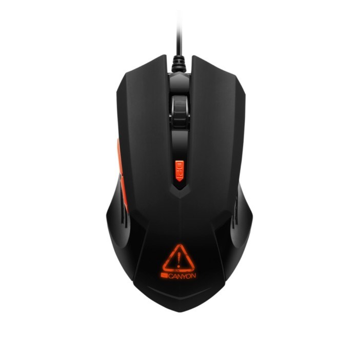 Мышь CANYON Star Raider GM-1, игровая, проводная, оптическая, 3200 dpi, USB, 1.65 м, черная - фото 51381461 Мышь CANYON Star Raider GM-1, игровая, проводная, оптическая, 3200 dpi, USB, 1.65 м, черная - фото 51381461