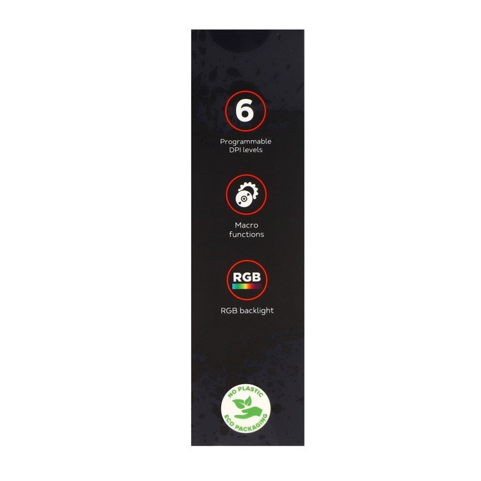 Мышь CANYON Accepter GM-211, игровая, проводная, оптическая, 7200 dpi, USB, 1.65 м, черная - фото 51381495 Мышь CANYON Accepter GM-211, игровая, проводная, оптическая, 7200 dpi, USB, 1.65 м, черная - фото 51381495