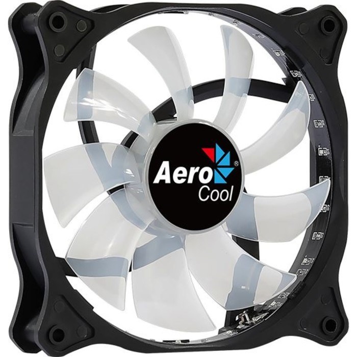 Вентилятор Aerocool Cosmo 12, 120x120 мм, 4-pin Molex, 24dB, 160 гр, LED, Ret - фото 51381714 Вентилятор Aerocool Cosmo 12, 120x120 мм, 4-pin Molex, 24dB, 160 гр, LED, Ret - фото 51381714