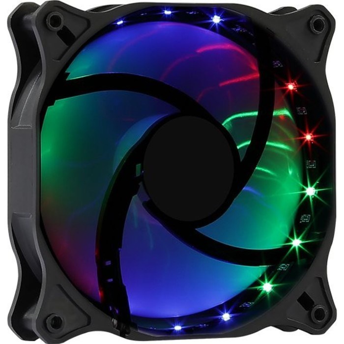 Вентилятор Aerocool Cosmo 12, 120x120 мм, 4-pin Molex, 24dB, 160 гр, LED, Ret - фото 51381717 Вентилятор Aerocool Cosmo 12, 120x120 мм, 4-pin Molex, 24dB, 160 гр, LED, Ret - фото 51381717