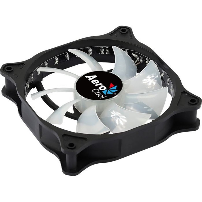 Вентилятор Aerocool Cosmo 12, 120x120 мм, 4-pin Molex, 24dB, 160 гр, LED, Ret - фото 51381718 Вентилятор Aerocool Cosmo 12, 120x120 мм, 4-pin Molex, 24dB, 160 гр, LED, Ret - фото 51381718