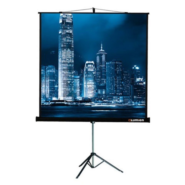 Экран Lumien 128x171см Master View LMV-100106 4:3, напольный, на треноге, рулонный - фото 51381833 Экран Lumien 128x171см Master View LMV-100106 4:3, напольный, на треноге, рулонный - фото 51381833