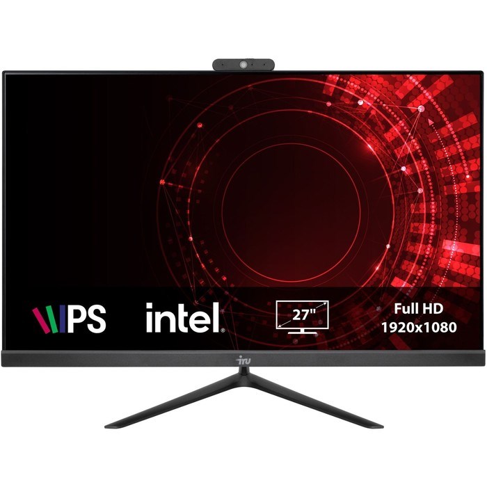 Моноблок IRU Office 27IH5P, 27", i3 10105, 16 Гб, SSD 256 Гб, UHDG 630, Dos, чёрный - фото 51382032 Моноблок IRU Office 27IH5P, 27", i3 10105, 16 Гб, SSD 256 Гб, UHDG 630, Dos, чёрный - фото 51382032