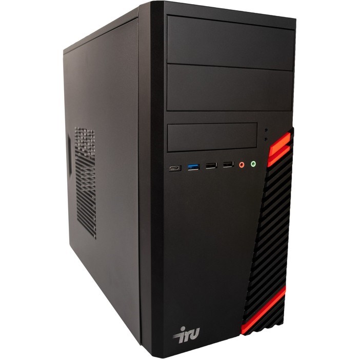 Компьютер IRU Опал 512 MT, PG G6405, 8 Гб, SSD 256 Гб, UHDG 610, Dos, чёрный - фото 51382292 Компьютер IRU Опал 512 MT, PG G6405, 8 Гб, SSD 256 Гб, UHDG 610, Dos, чёрный - фото 51382292