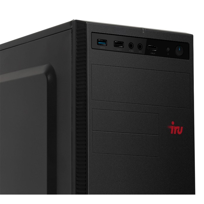 Компьютер IRU Game 310H5GS MT, i3 10105, 8 Гб, SSD 480 Гб, GTX1660 6Gb, Win11, чёрный - фото 51382494 Компьютер IRU Game 310H5GS MT, i3 10105, 8 Гб, SSD 480 Гб, GTX1660 6Gb, Win11, чёрный - фото 51382494