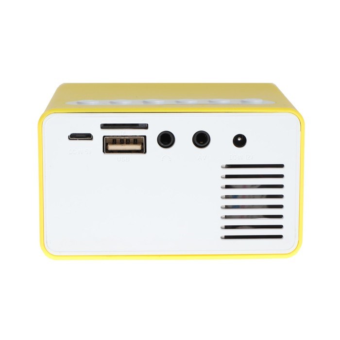 Проектор Unic T300, 800 лм,1920x1080, 800:1, ресурс лампы: 30000 часов, USB, HDMI, желтый - фото 51382778 Проектор Unic T300, 800 лм,1920x1080, 800:1, ресурс лампы: 30000 часов, USB, HDMI, желтый - фото 51382778