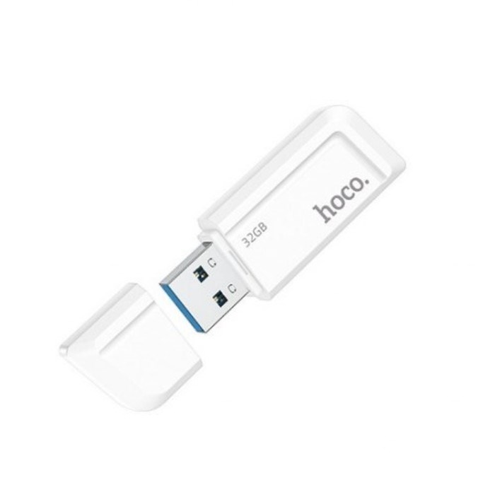 Флешка Hoco UD11 Wisdom, 32 Гб, USB3.0, чт до 100 Мб/с, зап до 30 Мб/с, белая - фото 51382960 Флешка Hoco UD11 Wisdom, 32 Гб, USB3.0, чт до 100 Мб/с, зап до 30 Мб/с, белая - фото 51382960