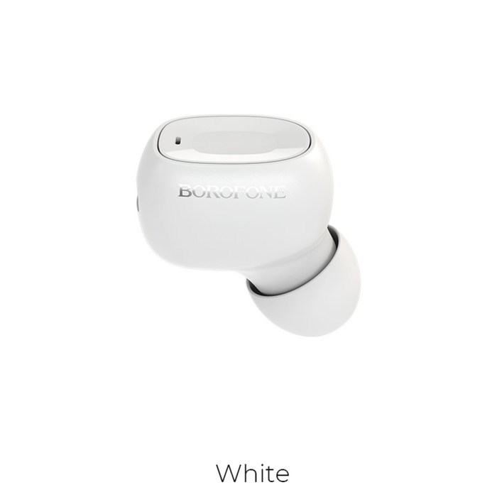 Наушник беспроводной Borofone BC28 Shiny sound, микрофон, BT5.0, 40 мАч, белый - фото 51382986 Наушник беспроводной Borofone BC28 Shiny sound, микрофон, BT5.0, 40 мАч, белый - фото 51382986