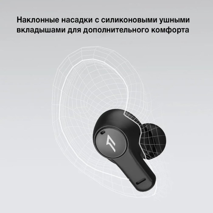 Наушники 1MORE Pistonbuds TWS ECS3001T, вакуумные, сенсор, BT 5.0, IPX4, 535 мАч, белые - фото 51383224 Наушники 1MORE Pistonbuds TWS ECS3001T, вакуумные, сенсор, BT 5.0, IPX4, 535 мАч, белые - фото 51383224