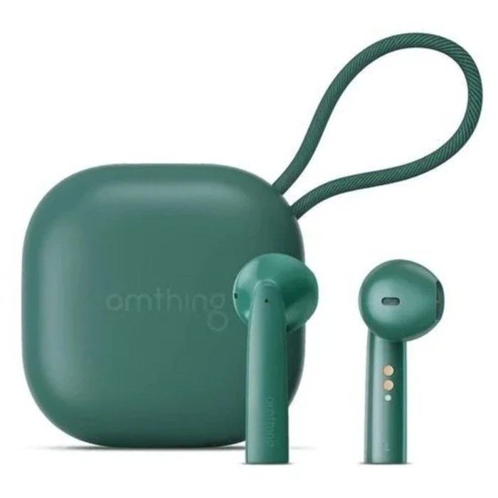 Наушники 1MORE Omthing AirFree Pods EO005, вкладыши, шумоподавление, 400 мАч, зеленые - фото 51383231 Наушники 1MORE Omthing AirFree Pods EO005, вкладыши, шумоподавление, 400 мАч, зеленые - фото 51383231