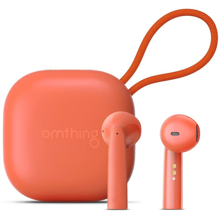 Наушники 1MORE Omthing AirFree Pods EO005, вкладыши, шумоподавление, 400 мАч, оранжевые - фото 51383232 Наушники 1MORE Omthing AirFree Pods EO005, вкладыши, шумоподавление, 400 мАч, оранжевые - фото 51383232